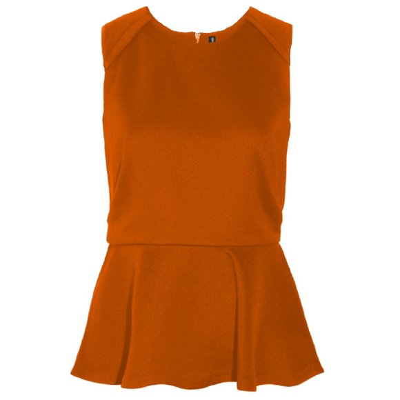 Nicholas Stretch Peplum Top - Picture 1 of 4